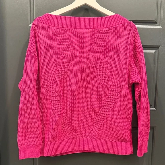 Women’s Pink Knit Sweater - Hallhuber brand - Picture 4 of 4
